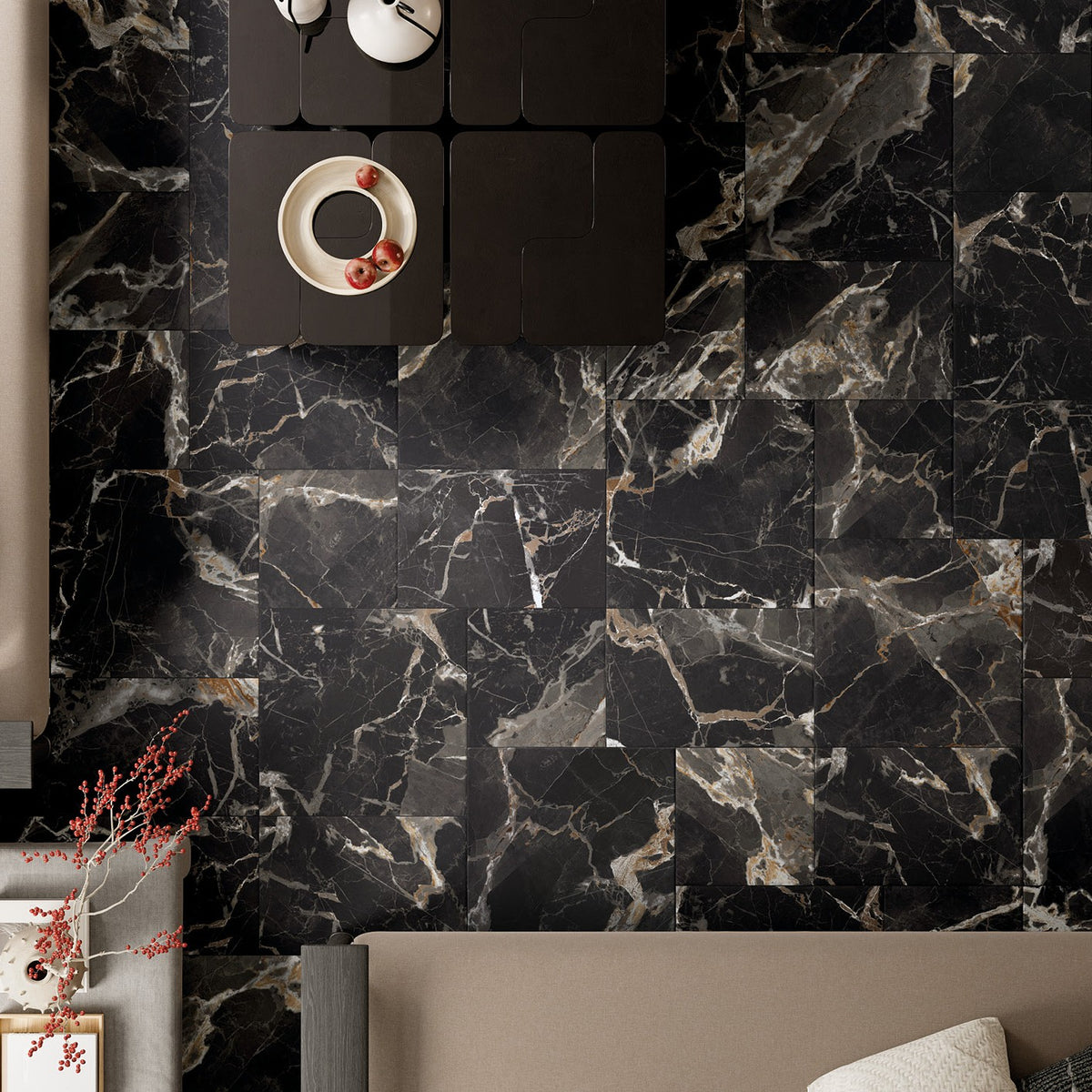 Venezia Black Gold — uygulama görseli