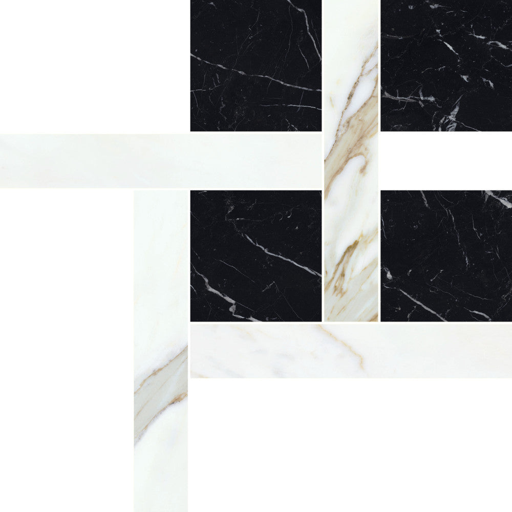 Jewels 2.0 JW21 Nero Marquinia — Mirage — Mirage seramik yüzey