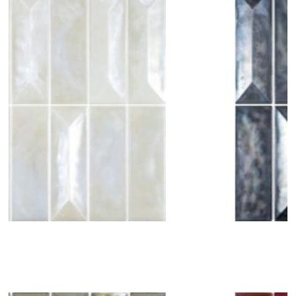 Tessere Crystal Glass Avorio