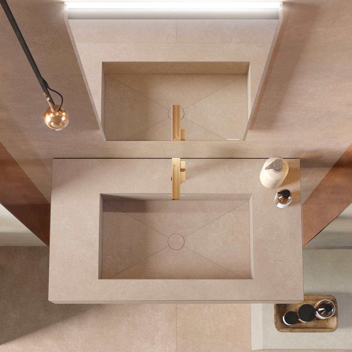 Glocal GC14 120x278 Bathroom with Bathmood P2
