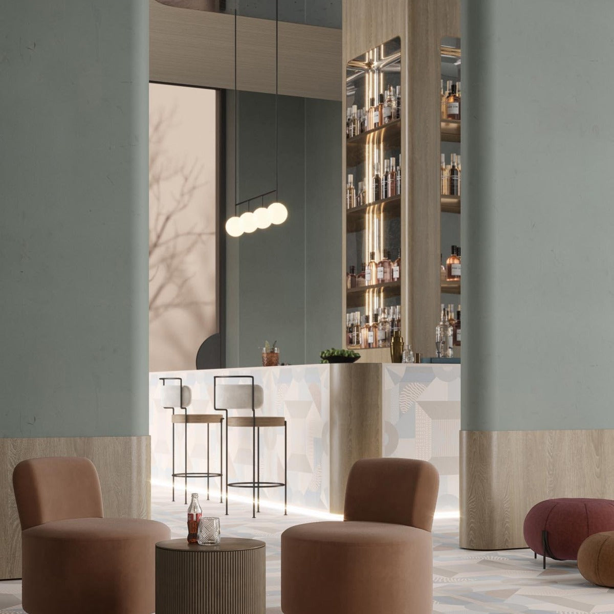 One 02 — lounge bar