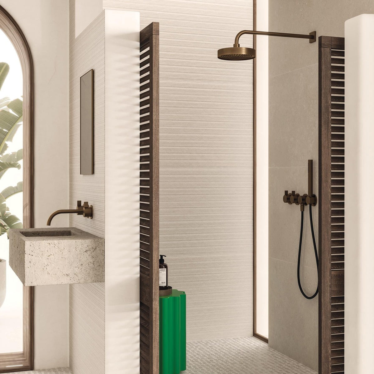 Superclassica SCB Grooved — duş duvarı