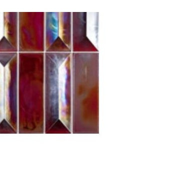 Tessere Crystal Glass Rubino