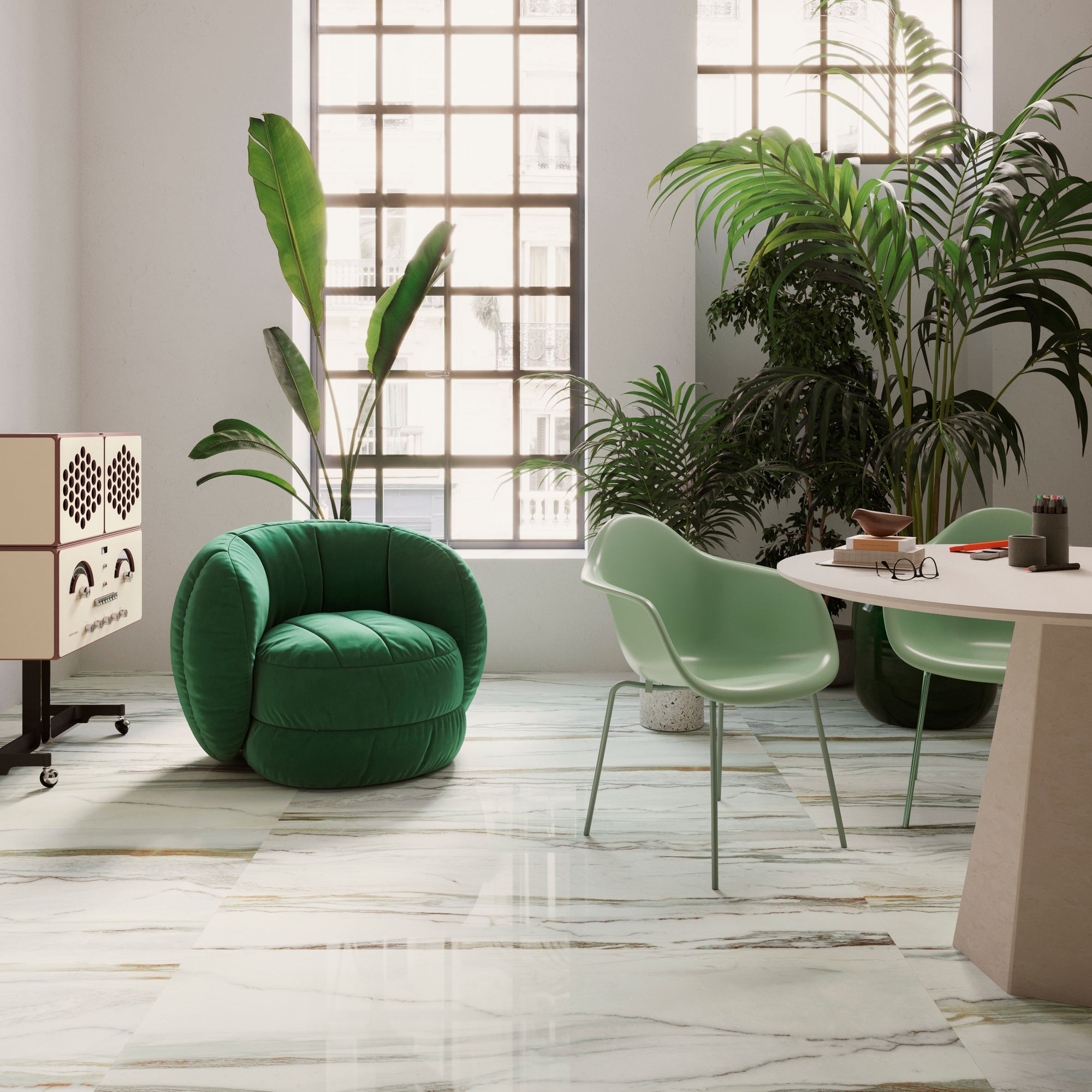 Star Marble Emerald