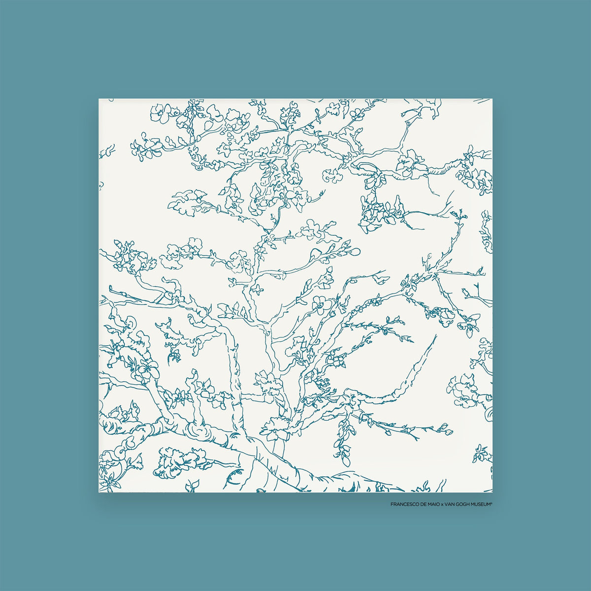 Fiori di Mandorlo Minimal — 53x53
