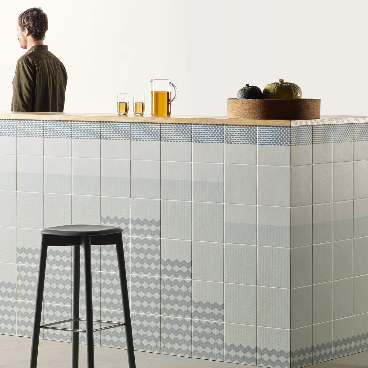 Tape Blue — Mutina — uygulama görseli