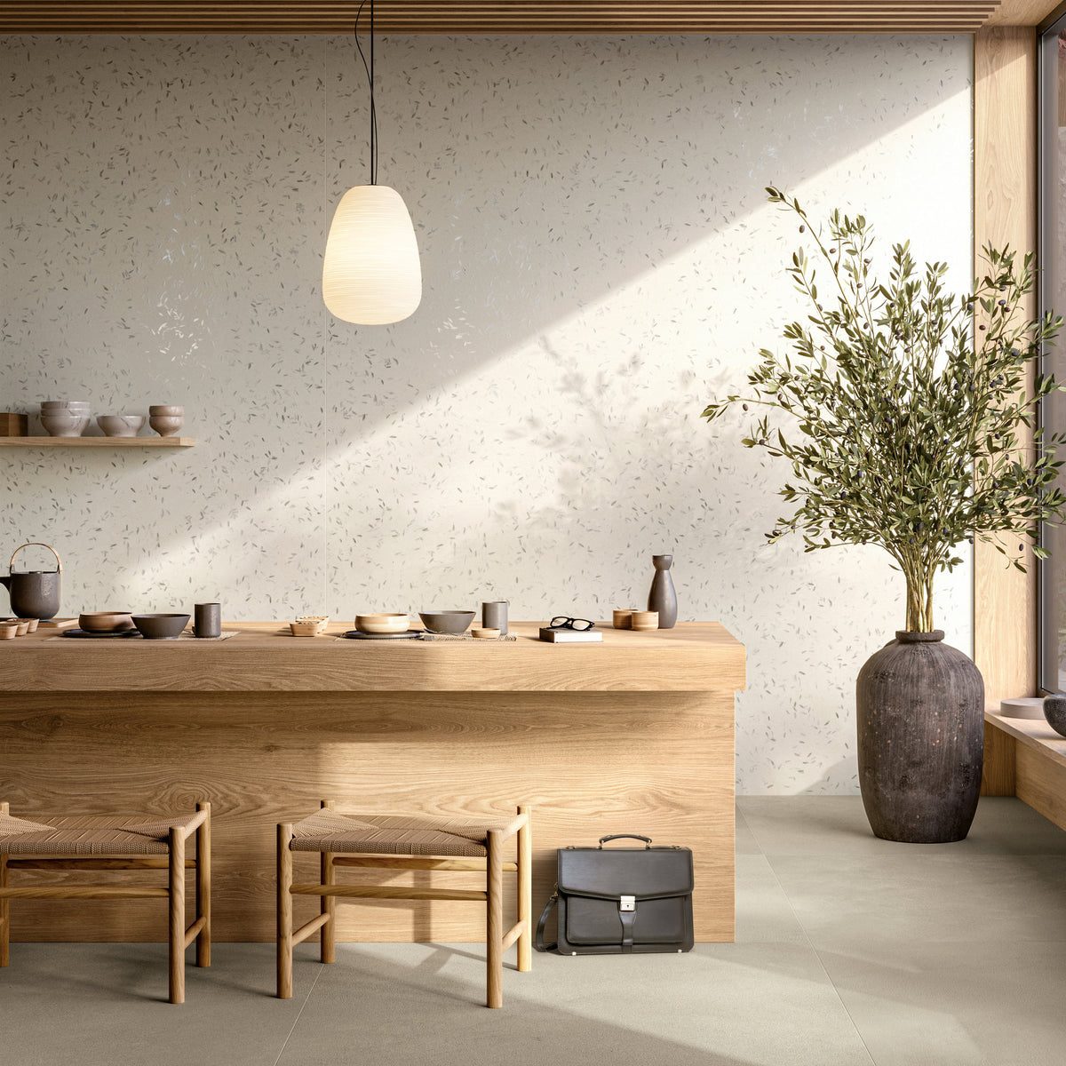 Papier Hanji Green 120x278 Clay CL06 120x120 Restaurant
