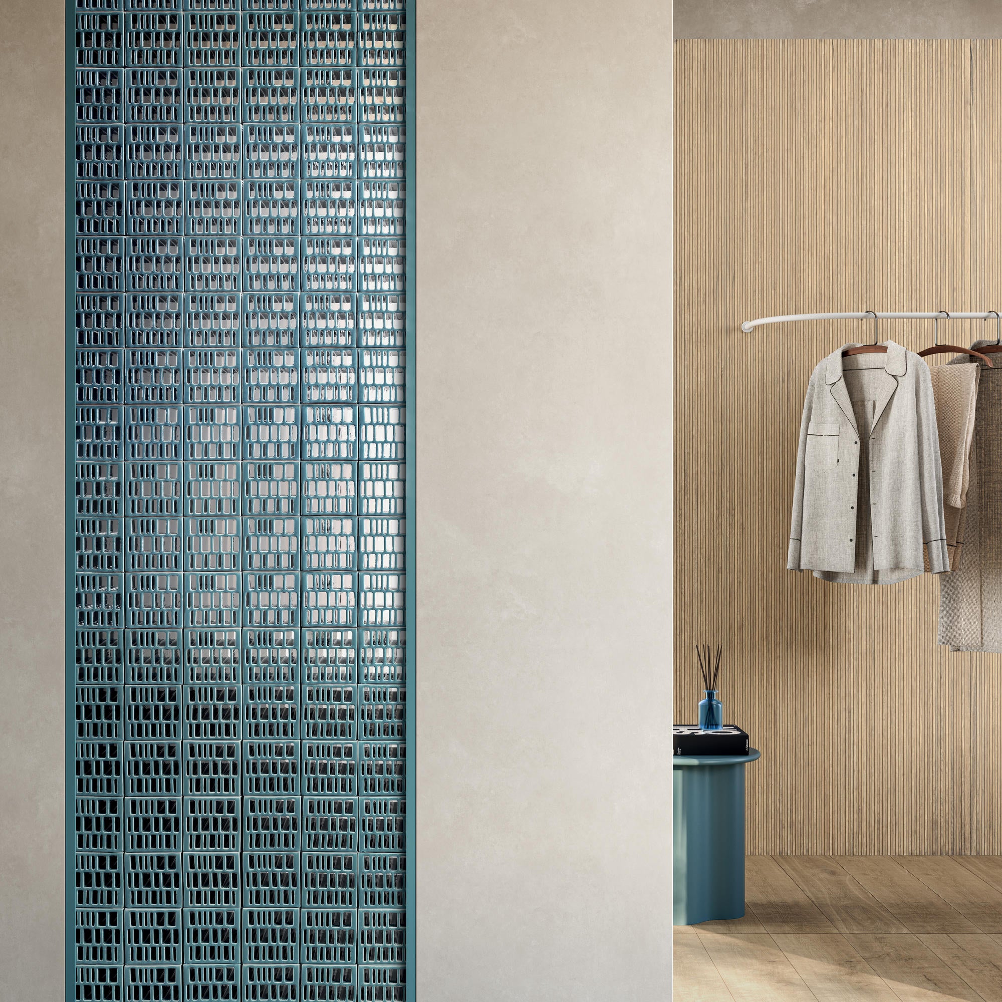 Terrae TA24 Lito Vibrante 12x12 Bathroom