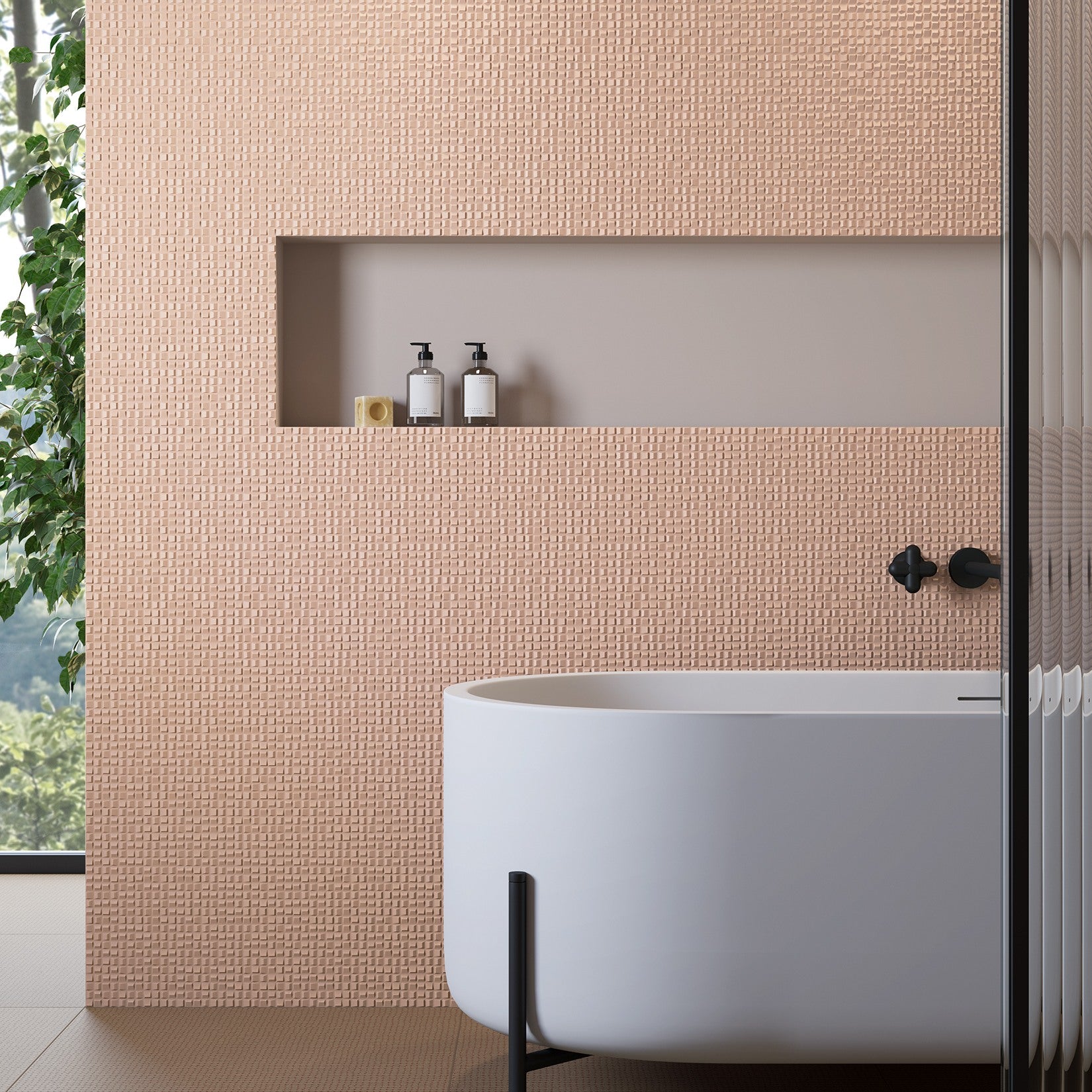 Phenomenon Rosa — banyo uygulaması · Mutina