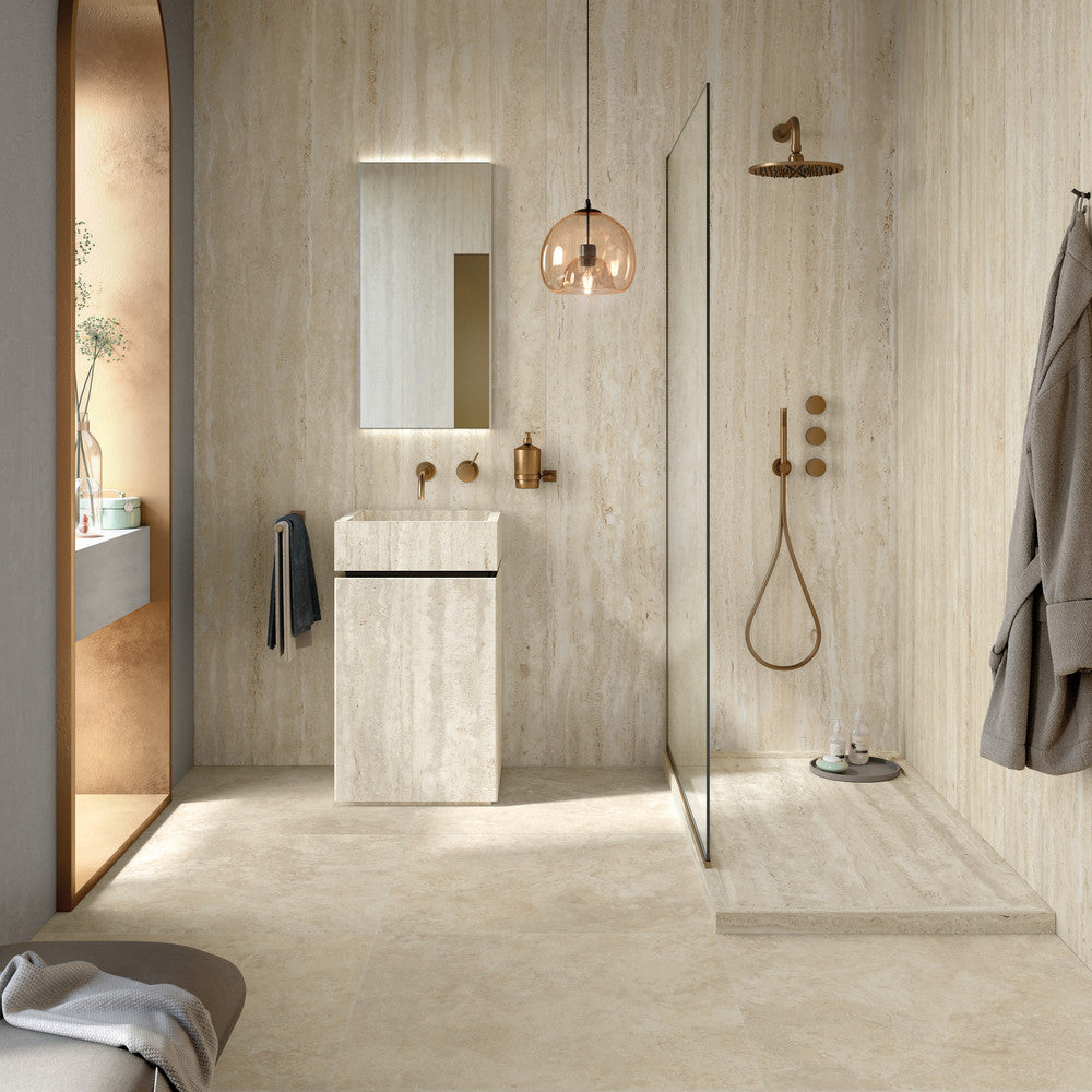 Elysian Travertini EY13 Travertino Light Cross — Mirage — Mirage seramik yüzey