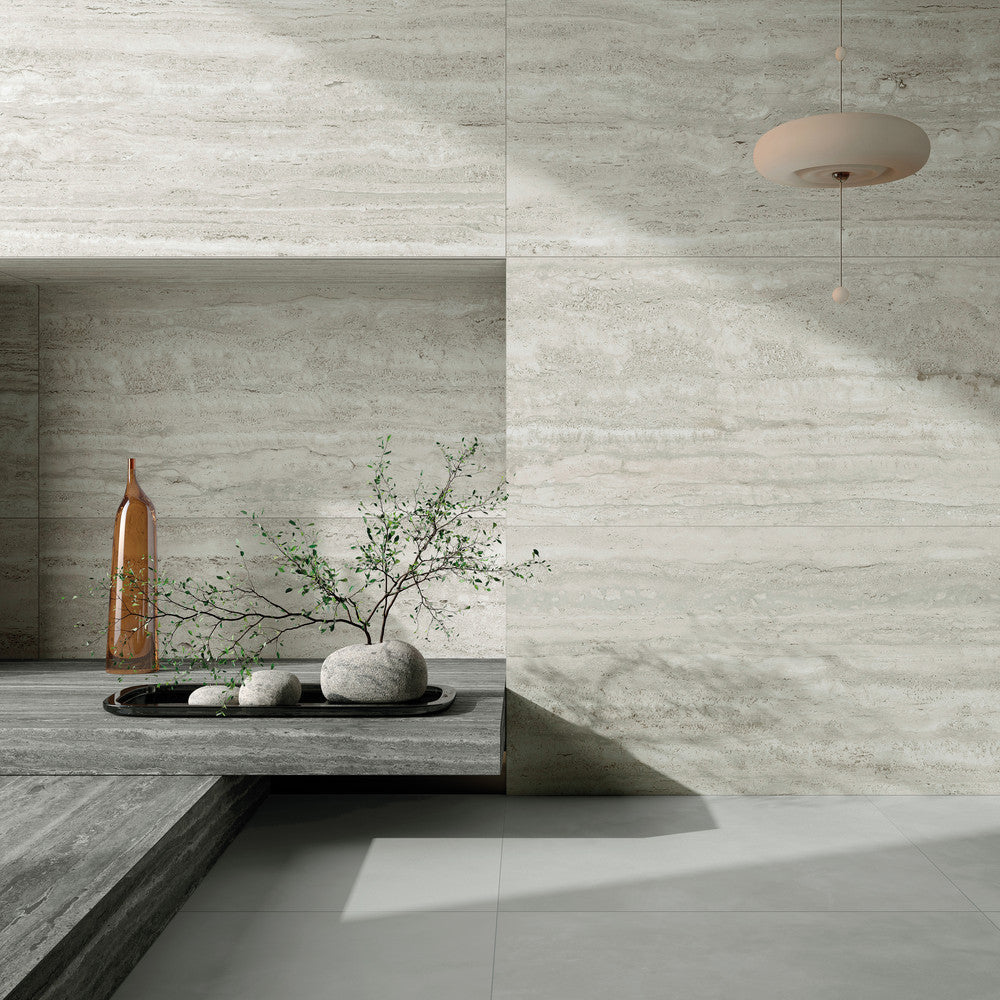 Elysian Travertini EY11 Travertino Misty — Mirage — Mirage seramik yüzey