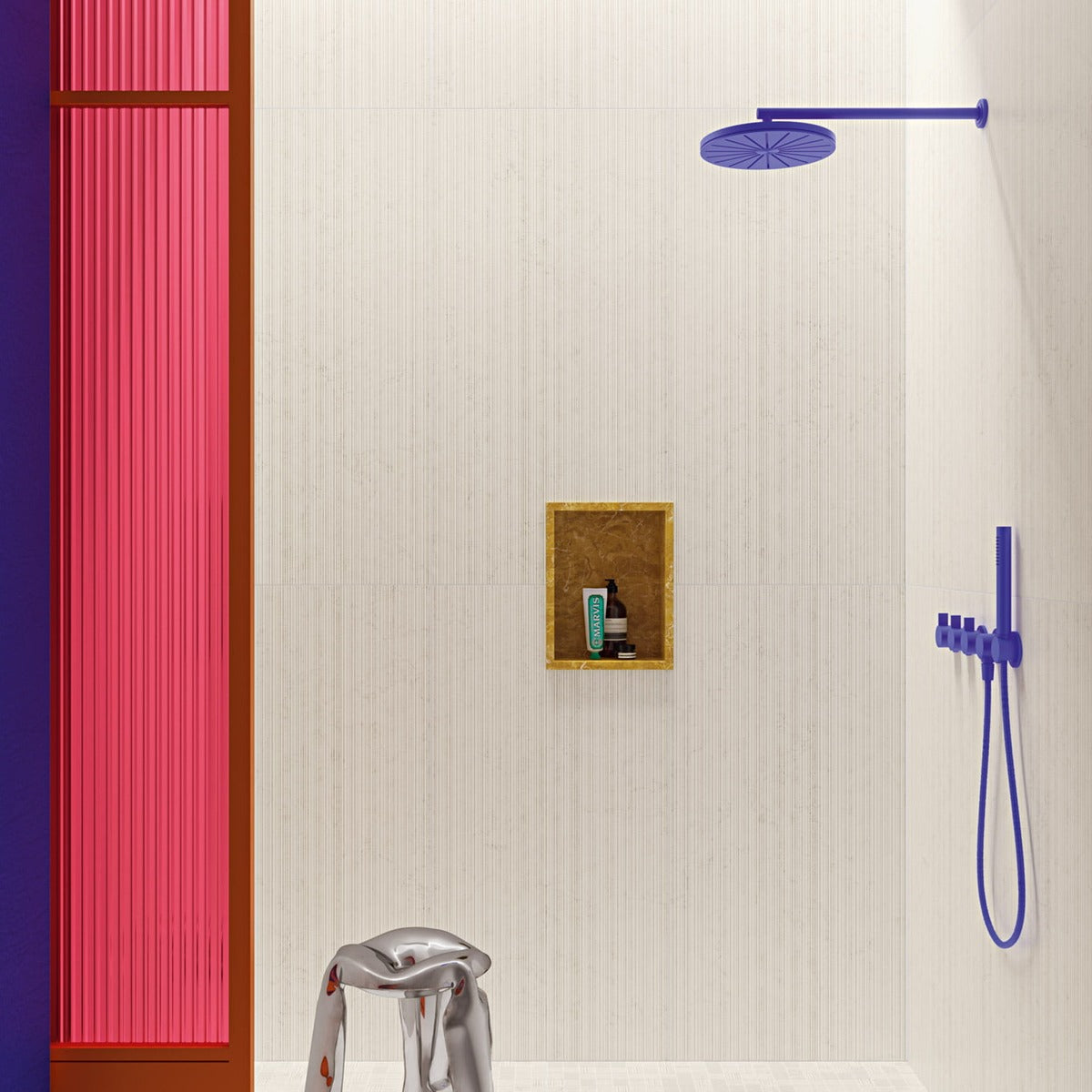 Superclassica SCW Grooved — duş duvarı