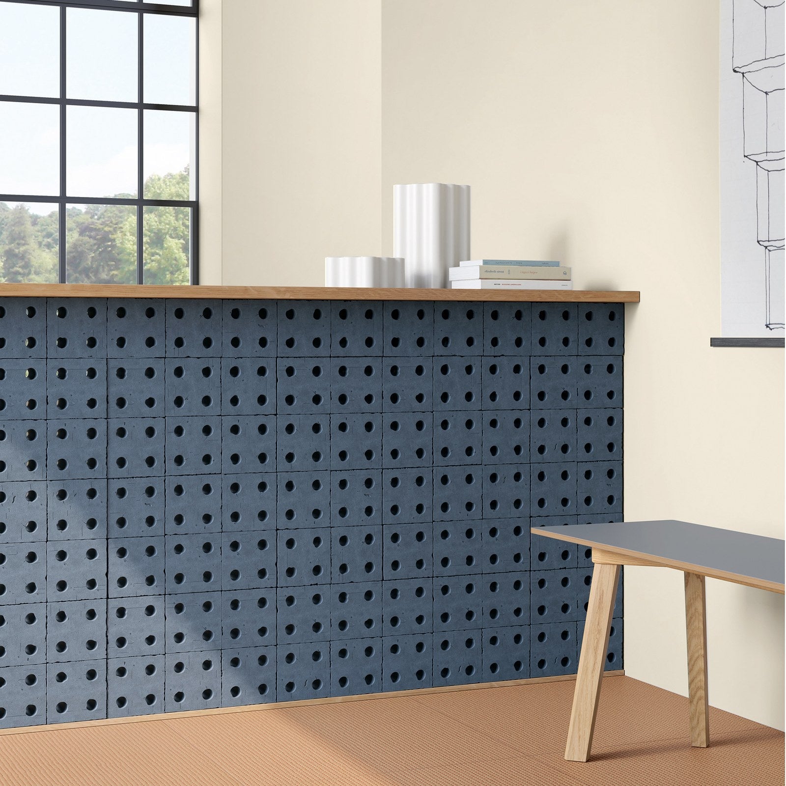 Bloc Blue Matt — Mutina