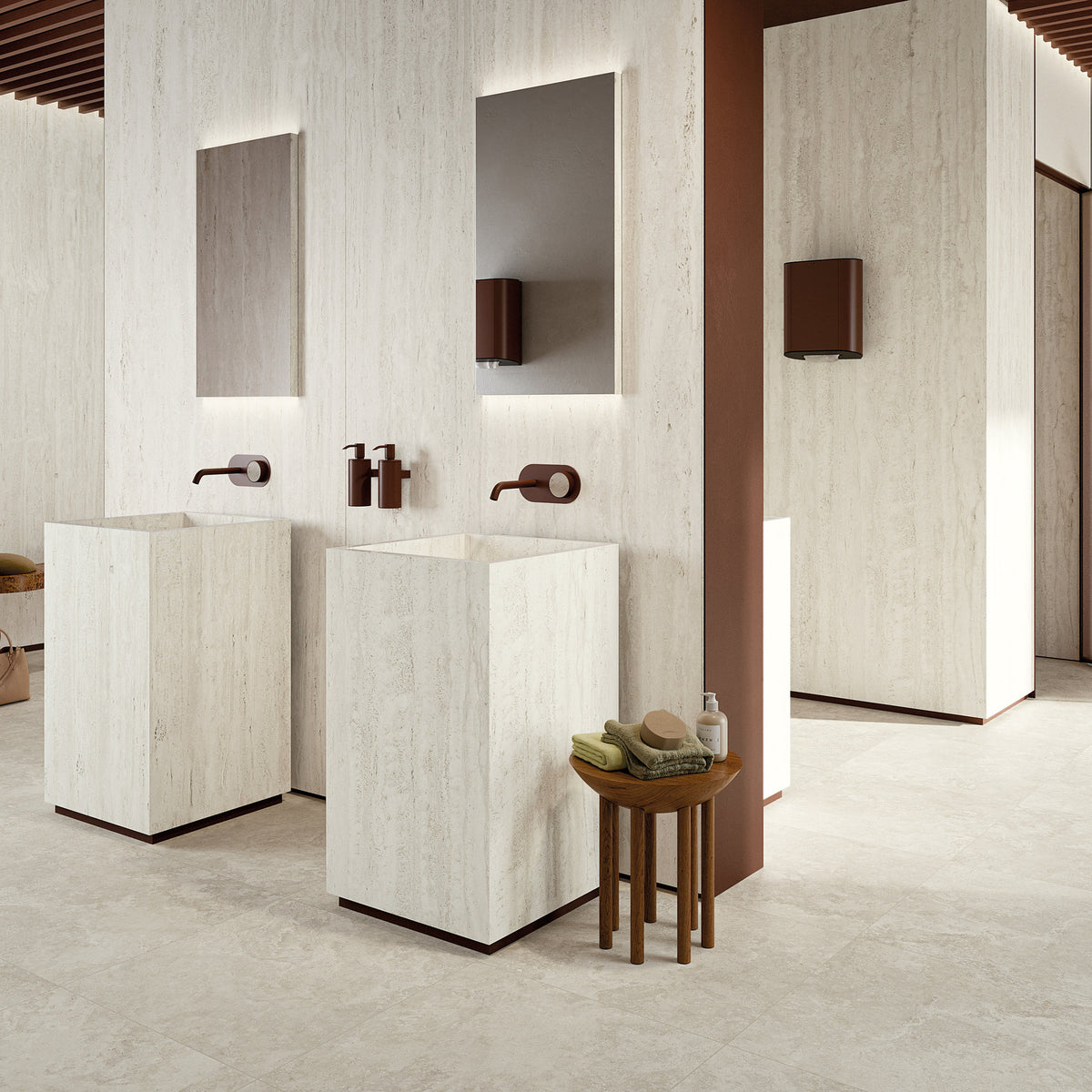 ELYSIAN TRAVERTINI EY10 120x278 EY12 Bathroom