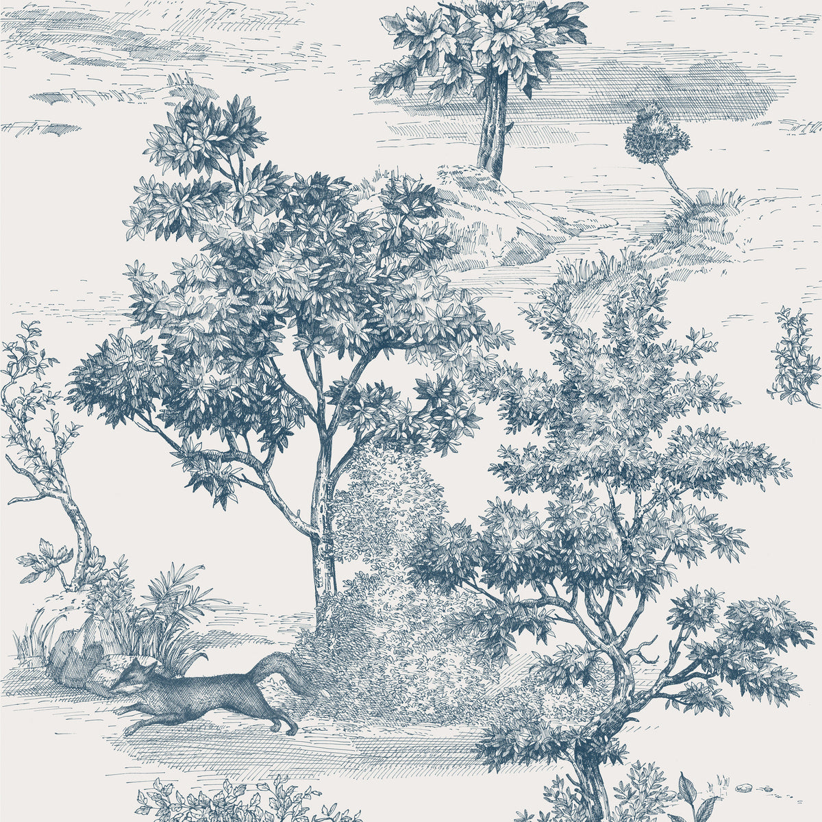 Papier Maison Blue