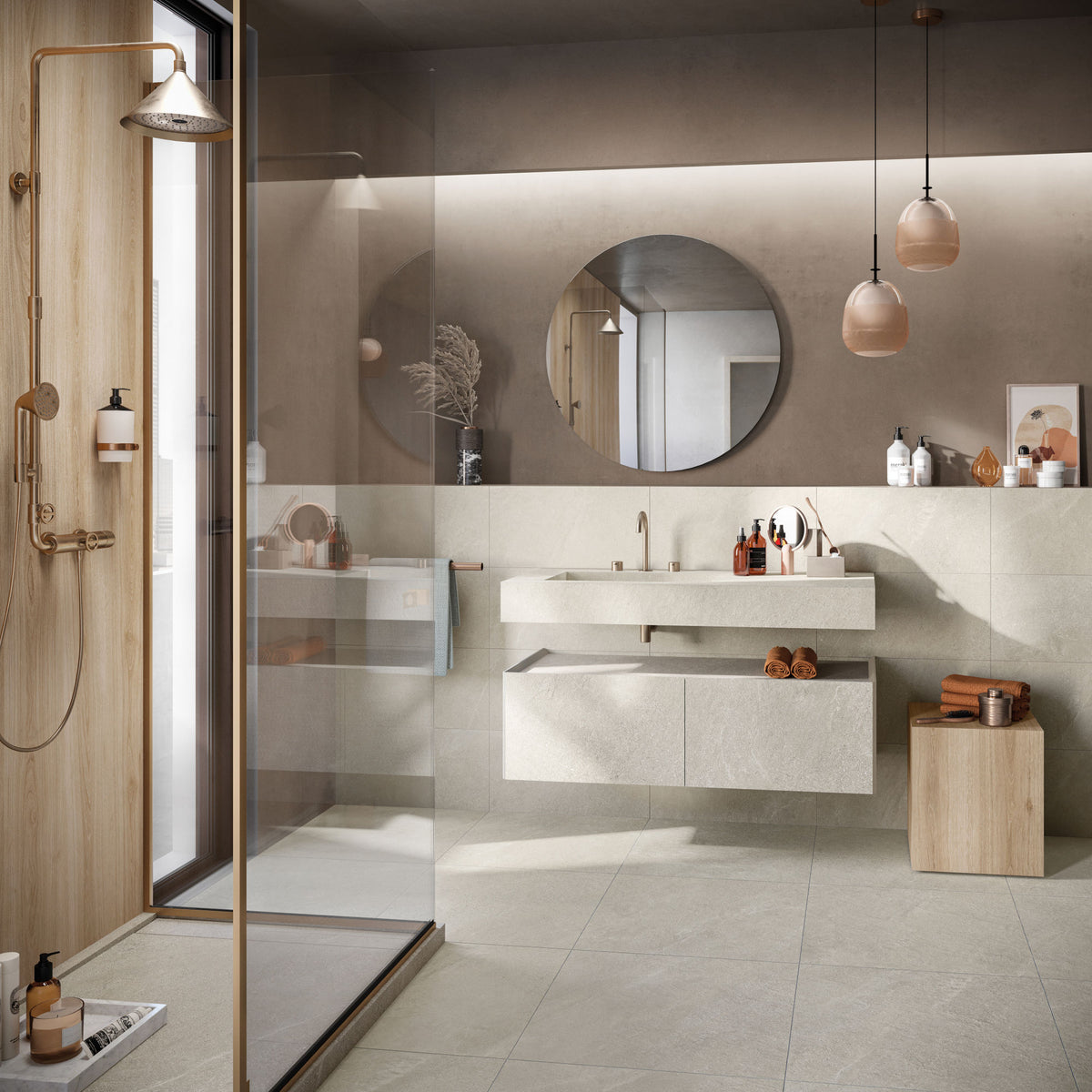 MOTLEY MT04 60x60 OU03 Bathroom