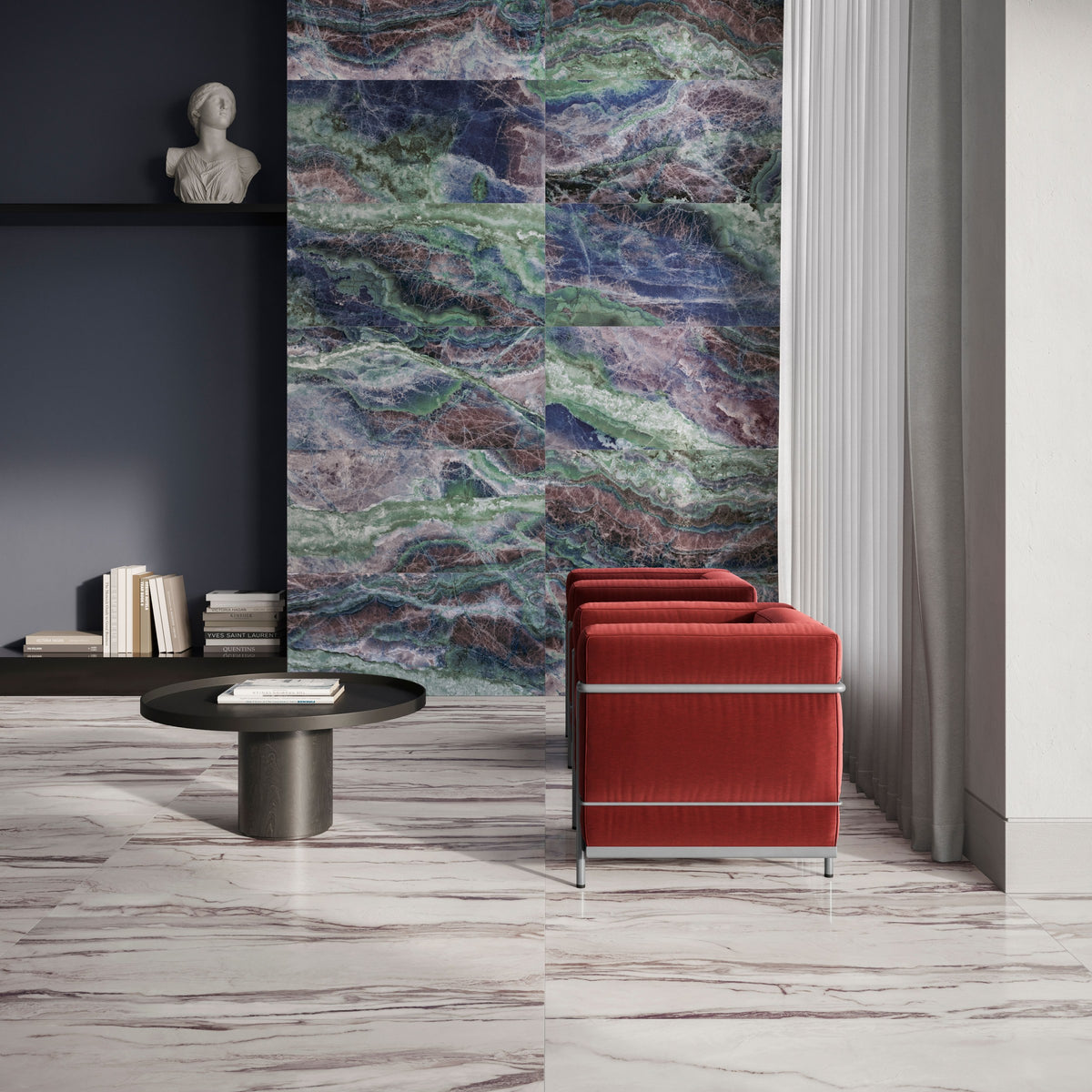 Star Marble Purple