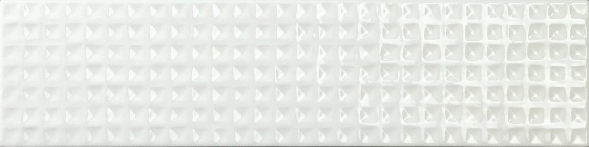 Off White Glossy · 7,5×30 cm