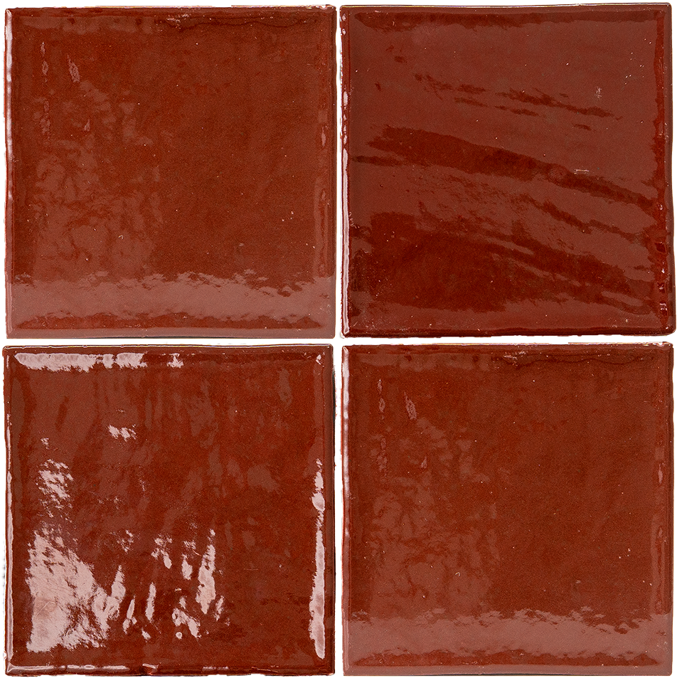 Claret Glossy · 10×10 cm
