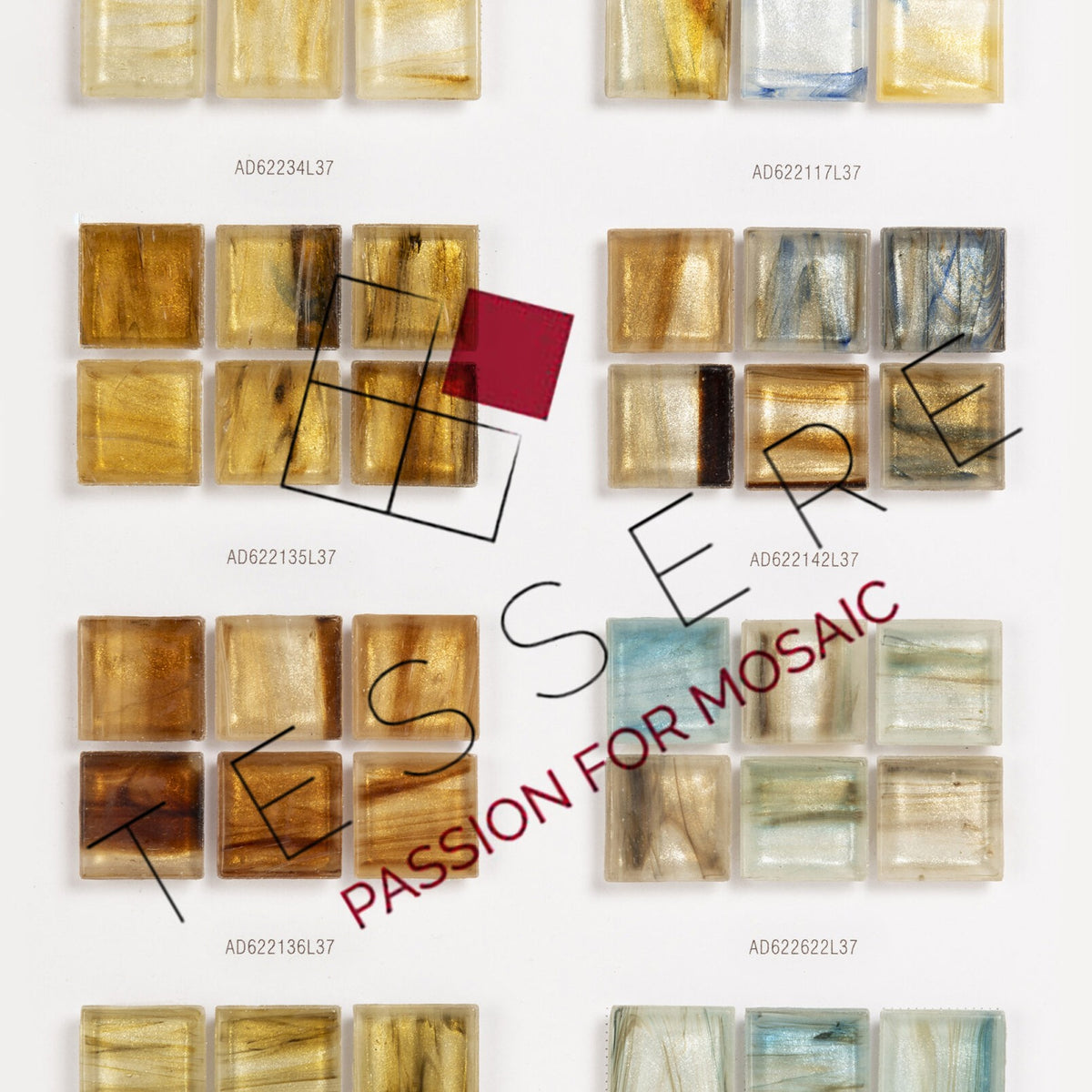 Tessere Pool Collection — renk panosu 2