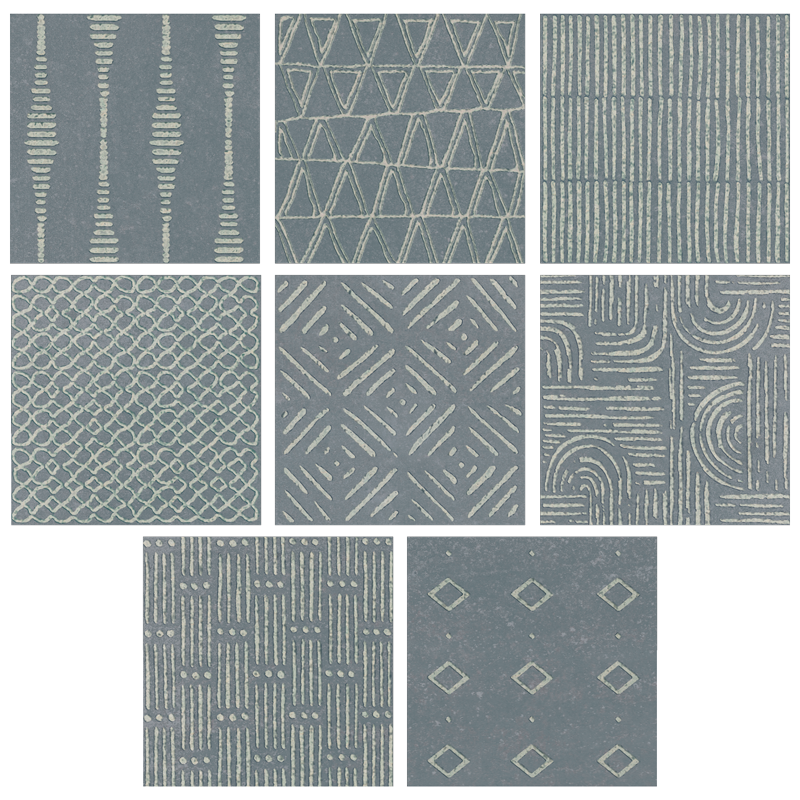 Line Storm · 10×10 cm