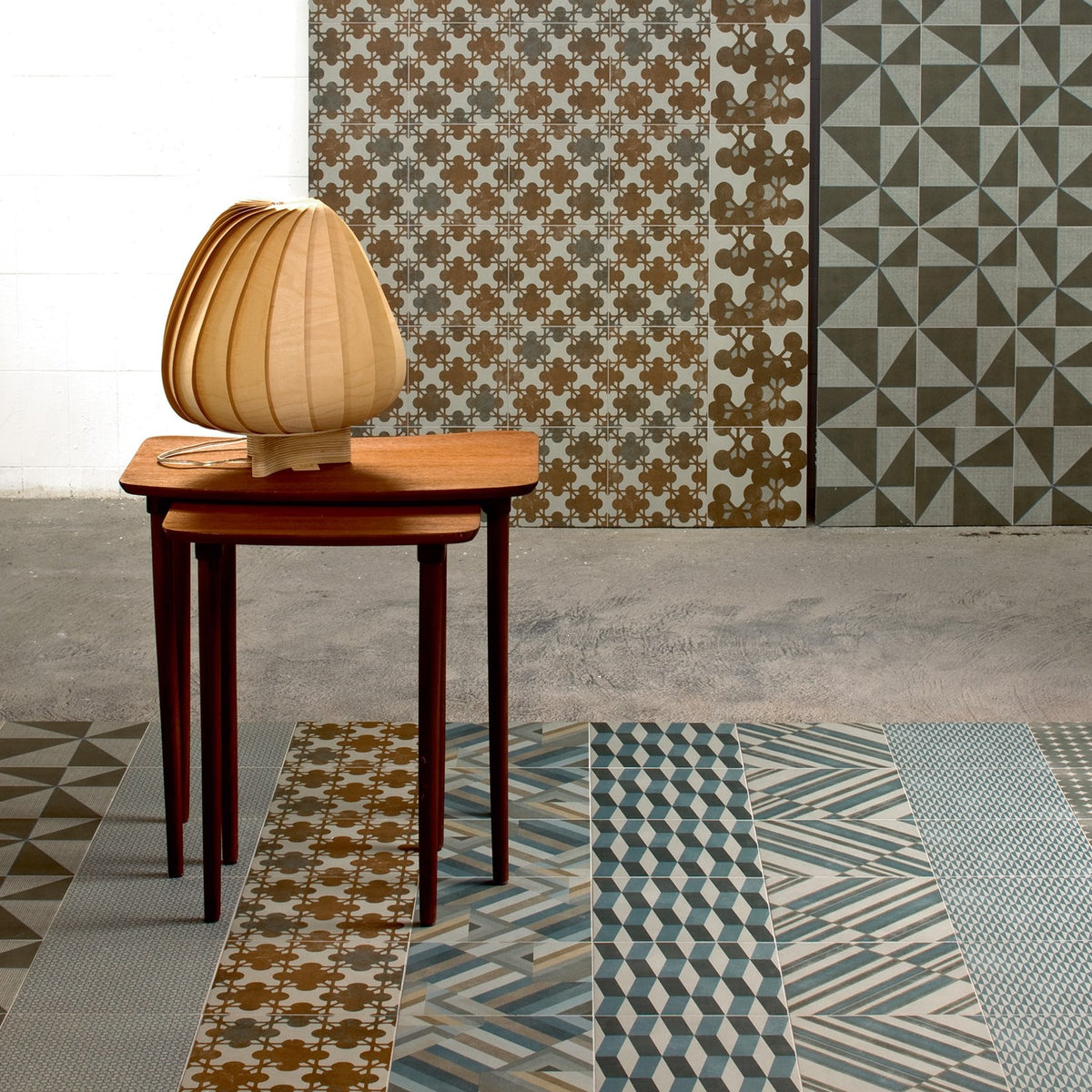Azulej Grigio — Mutina — uygulama görseli