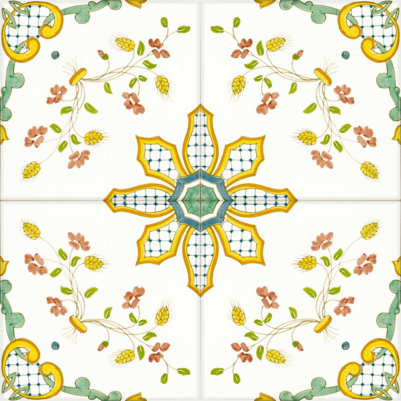 Capodimonte — 800 Napoletano — CeVi — Ceramica CeVi seramik yüzey