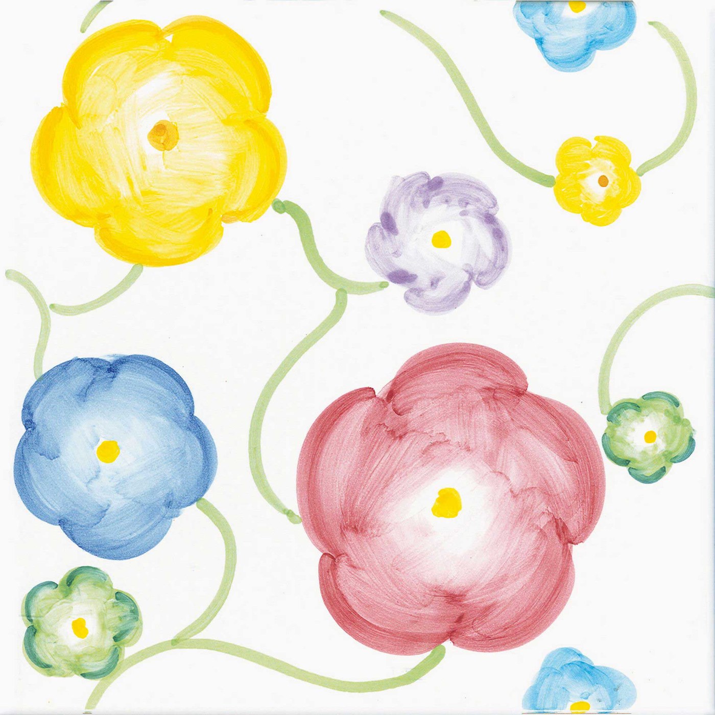 Fiori Rampicanti — Giardino Fiorito — CeVi — Ceramica CeVi seramik yüzey