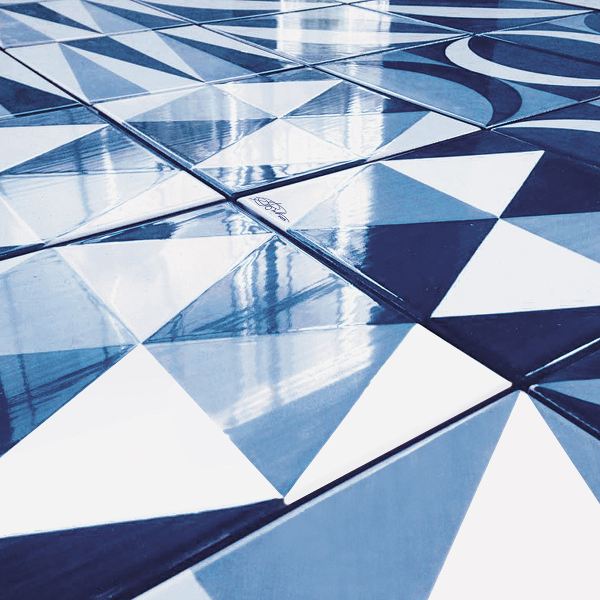 Blu Ponti Decor Type 7 — 20x20 — Uygulama