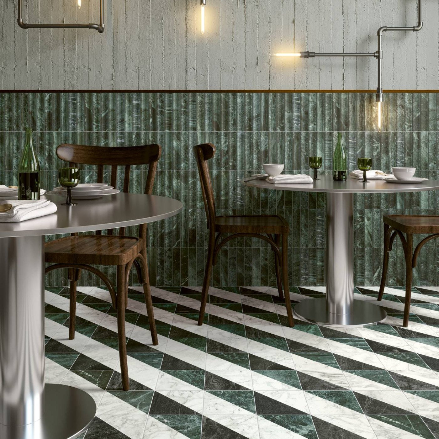 Koleksiyon 41zero42 Dandy - geometrik desen detayı