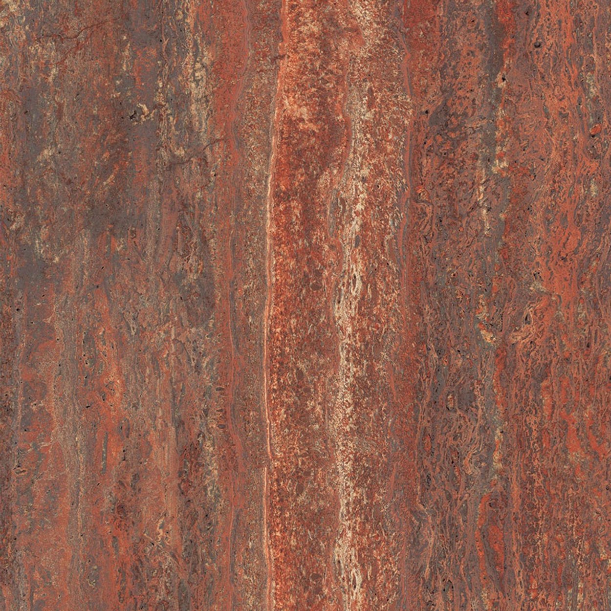 Travertino Rosso Vein Cut