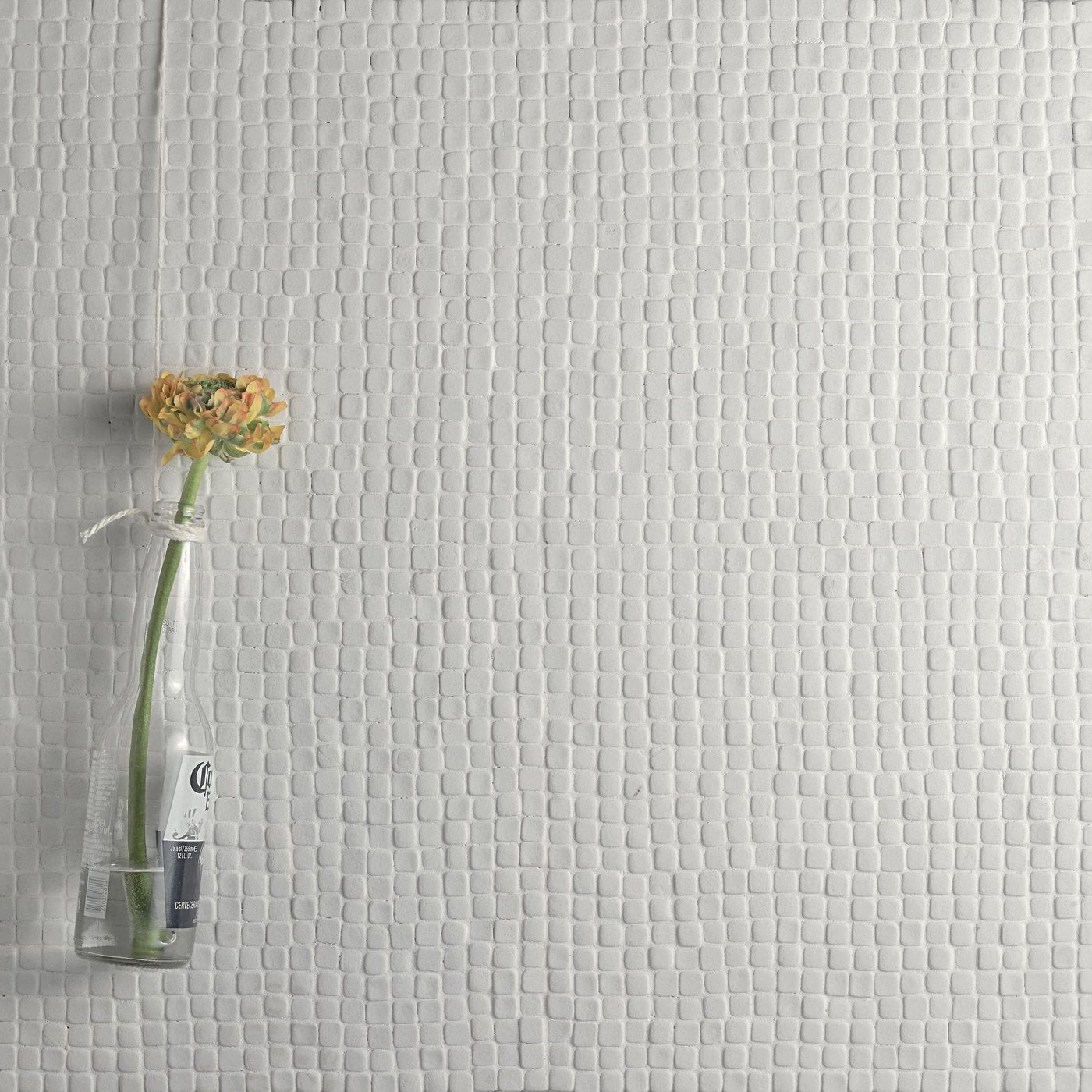 41zero42 Nano Gap koleksiyonu — beyaz (Bianco) tonlu mini mozaik karo