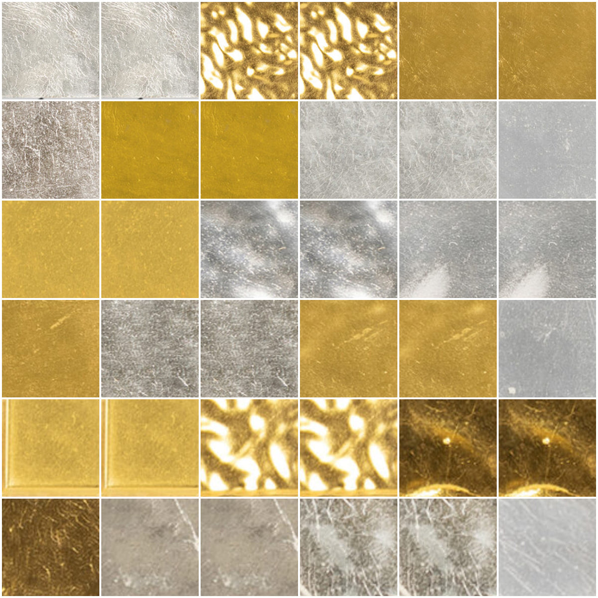Tessere Gold Collection — renk paleti