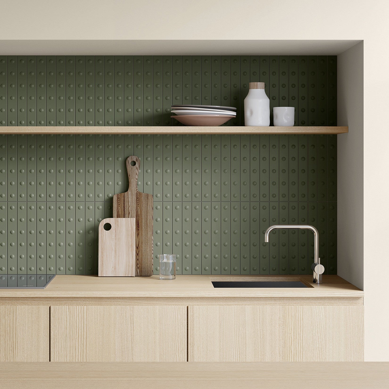Punto Matt — Mutina — uygulama görseli