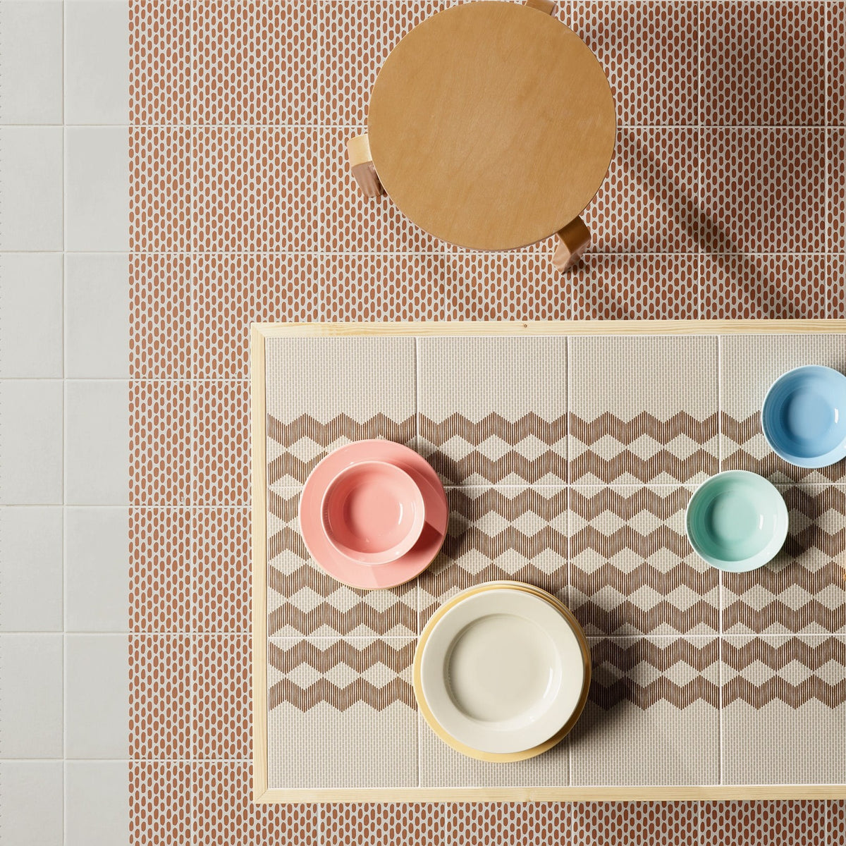 Tape Brown — Mutina — uygulama görseli