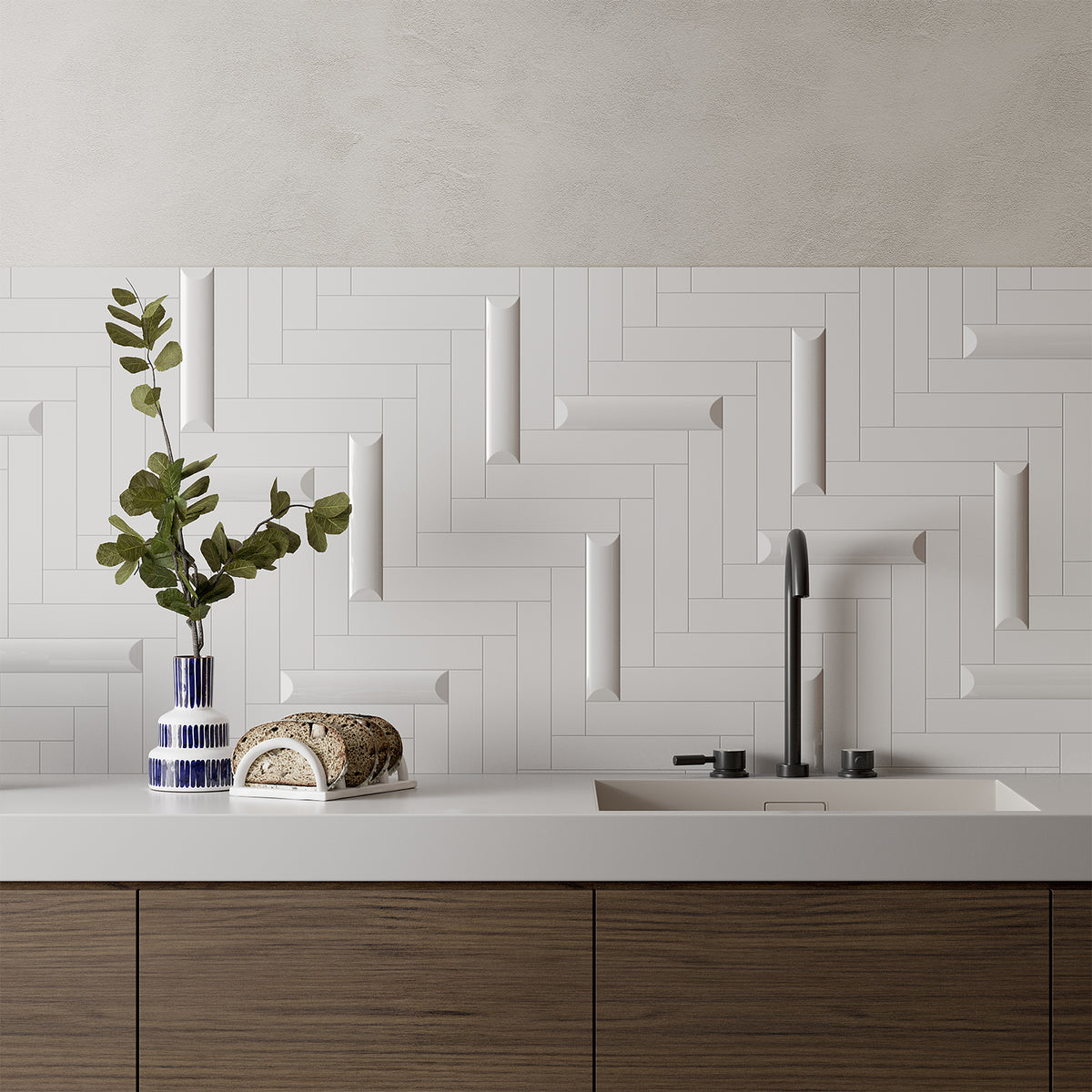 Up — La Fabbrica üç boyutlu duvar karosu uygulama görseli
